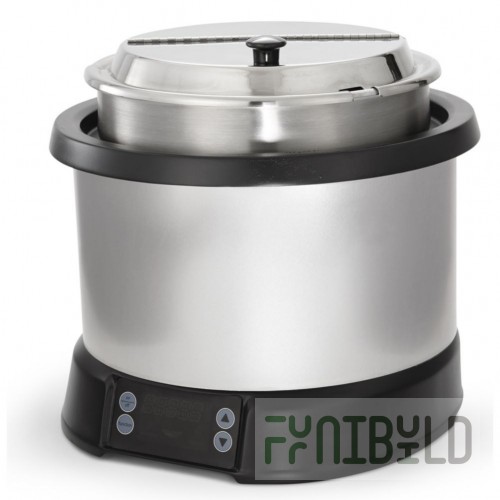 Vollrath 741103D 11 Quart Induction Rethermalizer Drop-In Dry Operation with 4 Soup Presets
