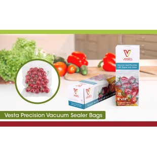 Vesta Precision 214101 Vesta 5 Sided Chamber Vacuum Pouches 6 Vesta Precision 214101 Vesta 5 Sided Chamber Vacuum Pouches 6