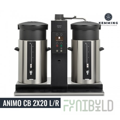 Electric kettle flow-through Animo CB 20 (235x345x901 in, 380V, 9.2 kW, 90 l/hour)