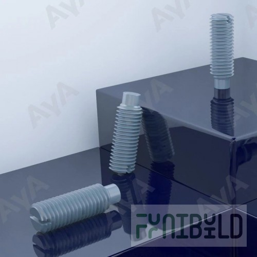 Nieco 5562 1/4 Inch Set Half Dog Screw - OEM Replacement Part