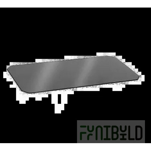 Eagle CSI-1448 48 Inch Clear Plastic Shelf Inlay Fits Between Posts 4 Packs