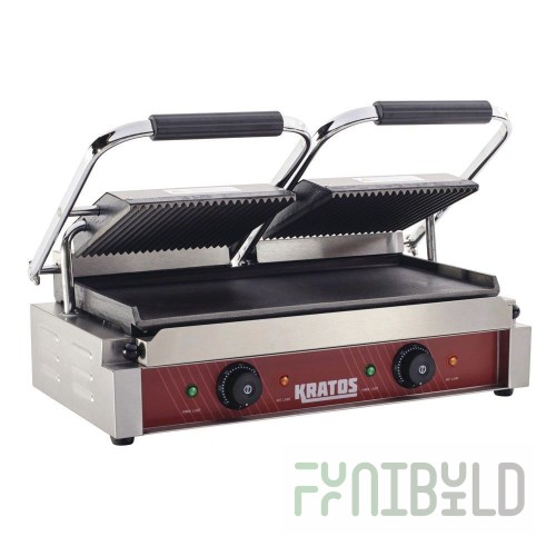 Hubert 29Y-017 Kratos® Single Panini Grill 11. 4