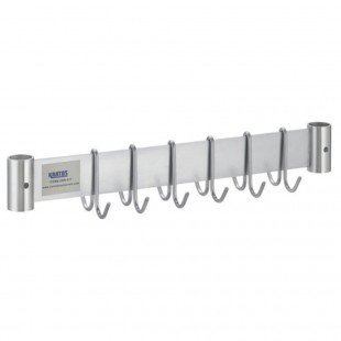 Hubert 28W-516 Kratos Overshelf Pot Rack 12