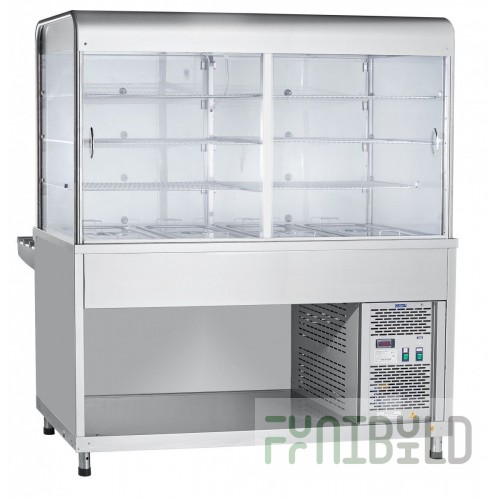 Front door PVV(N)70K-S-006 (170x505) (Refrigerated display counter PVV-KM-S-01 (M-S)) Elin
