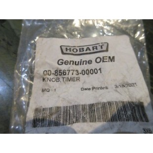Hobart 00-856773-00001 Timer Knob 1.7 Inch OEM Part Durable Polymer