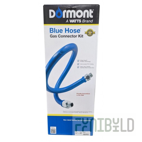 Dormont CAN1675BPCF48BX 3/4 Inch Diameter Safety Gas Connector Hose Assembly