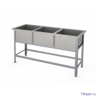 Washing bath VSM-3/430-TEH, 1560x530x870 in