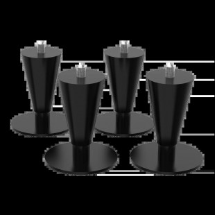 Hoshizaki LP-6 FLANGE LEG Flange Leg Package 4 Packs Stainless Steel