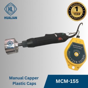 Universal manual capping machine MCM-155 (for plastic caps, 220 V, 0.08 kW)