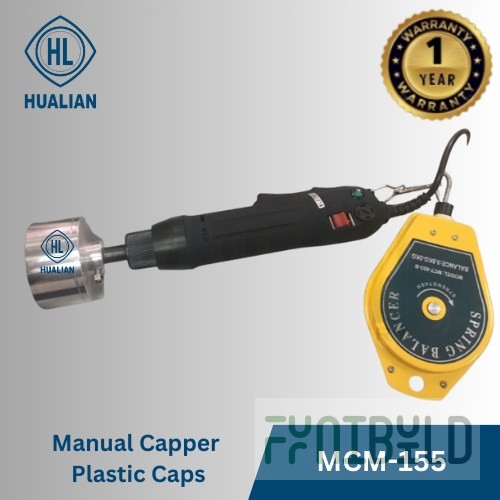 Universal manual capping machine MCM-155 (for plastic caps, 220 V, 0.08 kW)