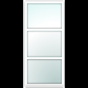 Panoramic side panel with double glazing BC48 left Liverpool