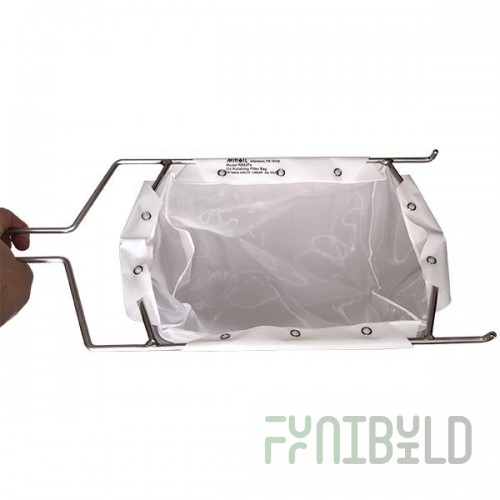 MirOil USA B22FS-02748 Assembly Of #RB22F Oil Polishing Filter Bag Mounted On #BF1A Holder Frame