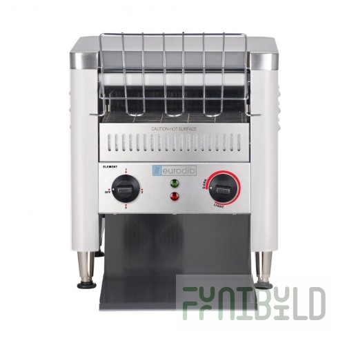 Eurodib SFE02710208 Conveyor Toaster Horizontal Conveyor Countertop Design
