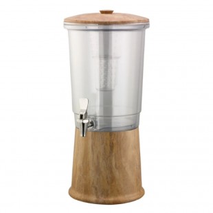 Service Ideas CBDDW3GSSMB 11 Inch Cold Beverage Dispenser Stainless Steel Double Wall