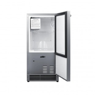 Summit BIM26H32 Air-cooled Icemaker Crescent Cube Style with Bin 25 Lb/Day