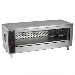 Vollrath CM4-24035 35-1/8 Inch Electric Cheese Melter Countertop Stainless Steel with Adjustable Shelf