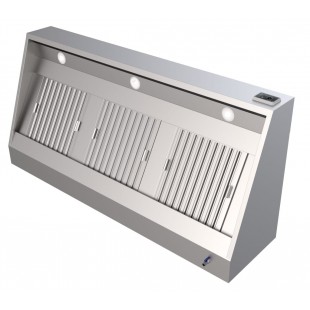 Wall-mounted exhaust hood ZVP-1100/800-N-TEH