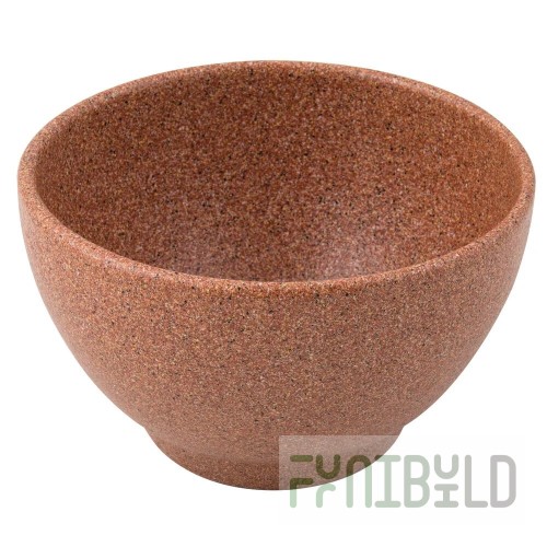 GET Enterprises FRD32ST 67-3/5 Oz Bugambilia Texas Bowl Round Aluminum with Resin