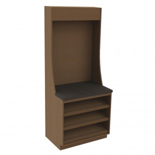 Hubert 11906 Expressly Hubert® Micro Market Module W/Shelving 36