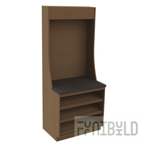 Hubert 11906 Expressly Hubert® Micro Market Module W/Shelving 36