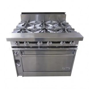 Jade Range JTRH-36IP_NAT 36 Inch Gas Range with 35,000 BTU Heavy Duty Plancha