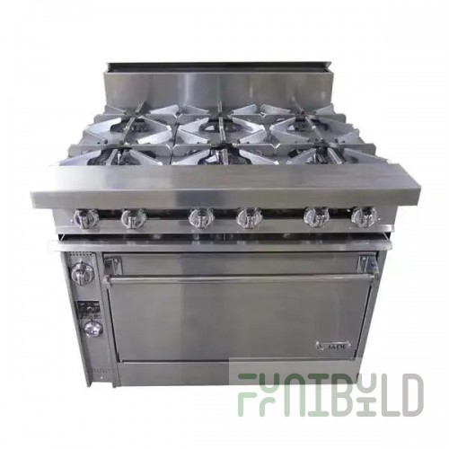 Jade Range JTRH-36IP_NAT 36 Inch Gas Range with 35,000 BTU Heavy Duty Plancha