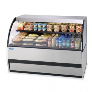 Federal Industries SQRIC90 53-3/4 Inch Refrigerated Deli Case with Condensate Evaporator Federal Industries SQRIC90 53-3/4 Inch Refrigerated Deli Case with Condensate Evaporator