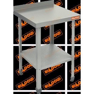 Wall-mounted open table Hicold NBMSO-6/7BP (600x700x850mm, with side)