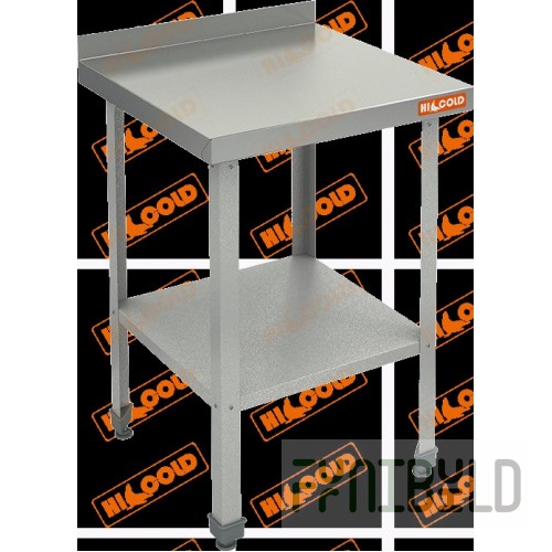 Wall-mounted open table Hicold NBMSO-6/7BP (600x700x850mm, with side)