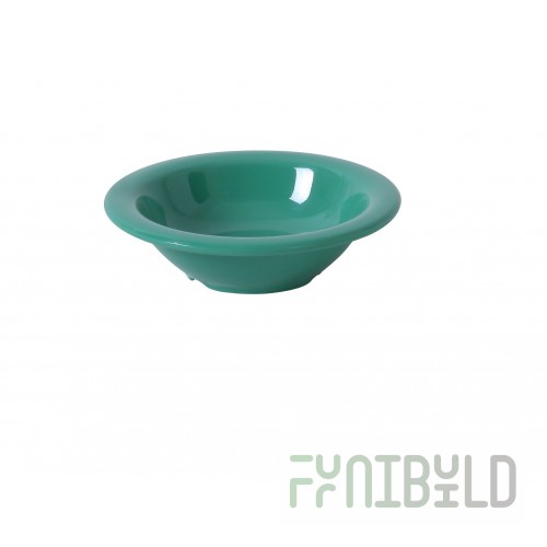 Yanco MS-5044GR 4-1/2 Oz Round Bowl with Heavy Duty Melamine Green