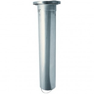 Delfield CD-SS Stainless Steel In-Counter Cup Dispenser - 22 1/2