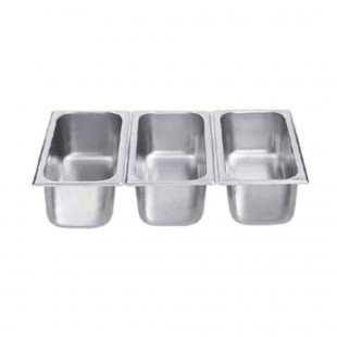 Spring USA 522-66/13 2-7/10 Quart Stainless Steel Food Pan Insert for Chafing Dish