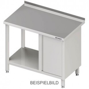 Wall-mounted closed table NBMSZ-8/7B (800x700x850mm, with side)