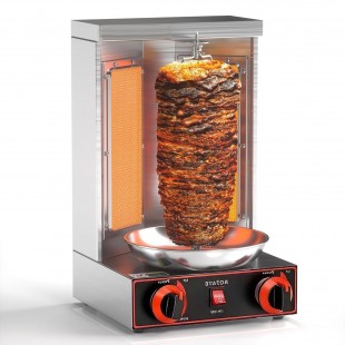 Shawarma-2 M (gas) (450x670x910 in, 7.3 kW, 2 burners)