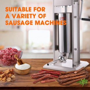 Omcan 10153 10mm Sausage Stuffer Spout Stainless Steel with Durable Design
