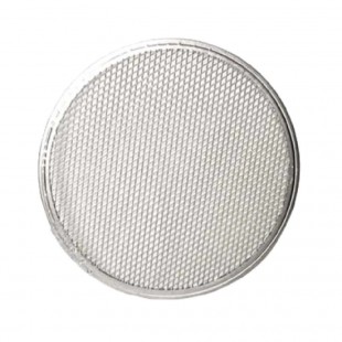 Omcan 13488 26 Inch Diameter Round Pizza Screen Heavy Duty Crimped Aluminum