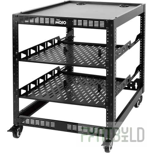 SPG International 4G0178 Kelmax Produce Stock Cart Two Shelves Open Base