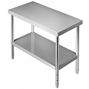 SPG International 10SLSB-24 Universal Stainless Work Table 120