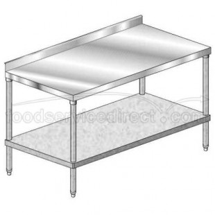 AERO Manufacturing SU-3072 72 Inch Premium Undershelf Stainless Steel Adjustable