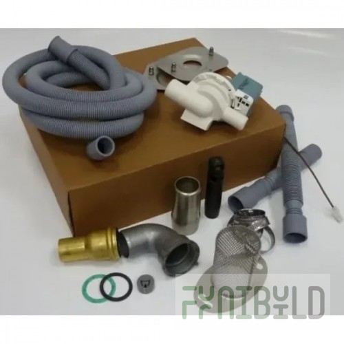 Pump DP450K for hood dishwasher Krupps, mounting kit