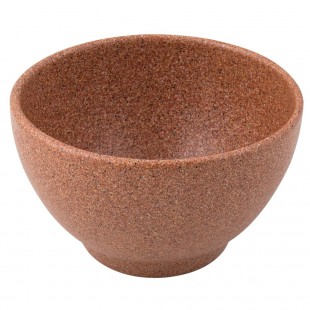 GET Enterprises FRD25MC 372 Oz Bugambilia Texas Bowl Round Aluminum Mocha