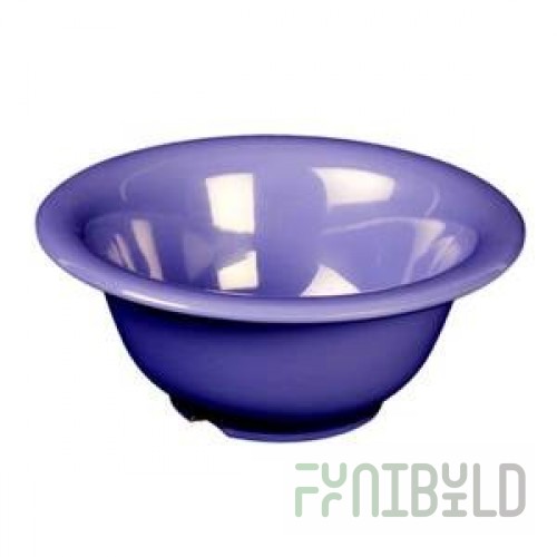 Thunder Group CR5510BU 10 Oz Melamine Soup Bowl Purple Break-Resistant