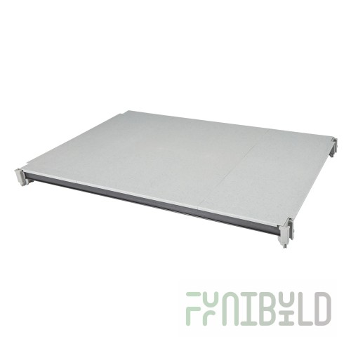 Cambro EXSK1872S1480 72 Inch Speckled Gray Solid Shelf with Antimicrobial Protection