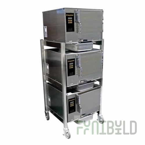 AccuTemp E32403D110 SGL 27 Inch Electric Convection Steamer with Digital Controls