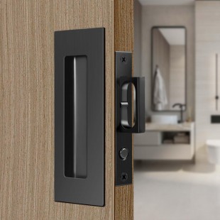 BK Resources BKSSRPD 2.5 Inch Recessed Sliding Door Pull Stainless Steel