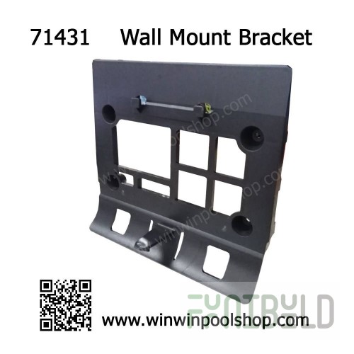 AllPoints 97701 14 Inch Wall Bracket Plated durable mounting solution