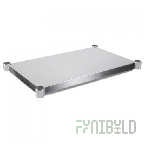 John Boos SSK8-3048 48 Inch 18 Gauge Stainless Steel Work Table Undershelf