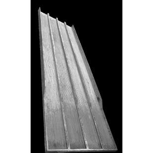Steel hearth sheet (for HPE furnaces) 700x460 in with 3-sided flanging