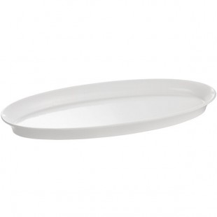 TableCraft CW2210W White Cast Aluminum King Fish Platter