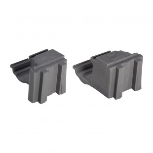Cambro EXCC1480 Set Corner Connectors for Camshelving Elements XTRA Speckled Gray